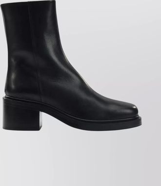 Aeyde stylish ankle boots block heel