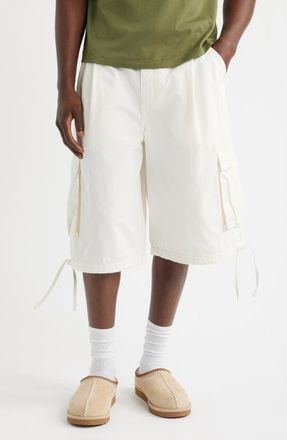 Elwood Big Core Cargo Shorts in Vintage White at Nordstrom, Size 30
