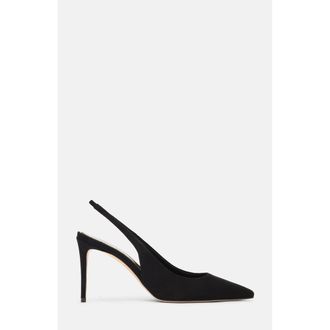 Scarosso Sutton Pumps in Black - Suede at Nordstrom, Size 37.5