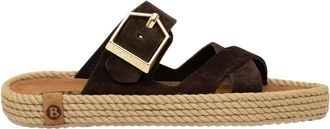 Bohonomad Bohonomad, Schoenen, Dames, Bruin, 39 EU, Leer, Espadrille Slippers Sev. 12