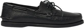 Scarosso Bootschoenen - Heren - Bootschoenen - Zwart - 46 EU - Leer - Schoenen