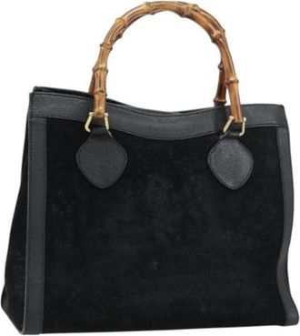 Gucci Pre-owned Handbags, female, Black, Size: ONE SIZE Pre-owned Vintage Handbag