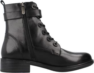 Regarde le ciel Roxana Veterschoenen - Dames - Veterlaarzen - Zwart - 38 EU - Schoenen