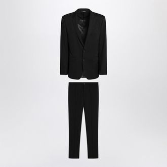 Dolce & Gabbana Dolce&Gabbana Black Single Breasted Virgin Wool Suit