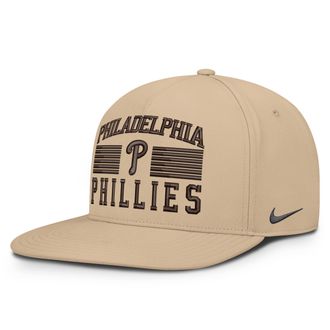 Nike Philadelphia Phillies Pro Nike Mens AeroBill MLB Adjustable Hat in Brown | NB510GT5PP-QTH
