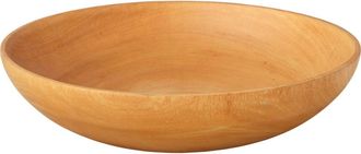 Be Home Kiln Mango Wood Shallow Bowl at Nordstrom