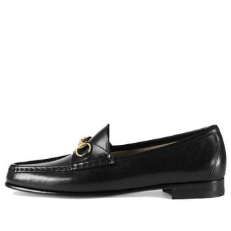 Gucci (WMNS) Gucci 1953 Horsebit Loafer Black Leather 309701-BLM00-1000