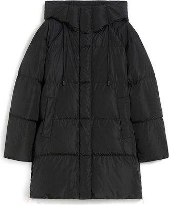 Max Mara Midi Parka In Water-Repellent Taffeta