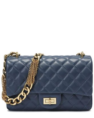 Tiffany & Fred Elegant Quilted Leather Chain Shoulder Bag