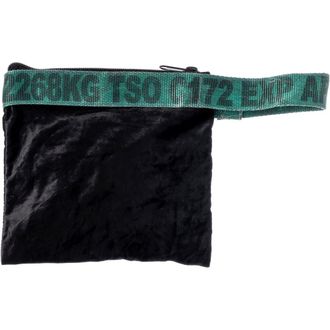Puebco Vintage Sling Belt Pouch in Black X Green at Nordstrom
