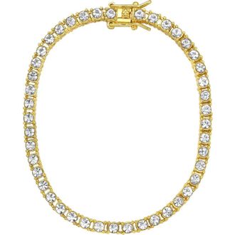 Adornia Mens Tennis Bracelet in Gold at Nordstrom Rack