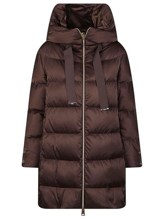 Herno A-Shape Quilted High-Collar Down Jacket
