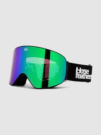 Horsefeathers Edmond Black Goggle gr&uuml;n