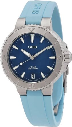 Oris Aquis Automatic Blue Dial Ladies Watch 01 733 7770 4155-07 4 18 65FC