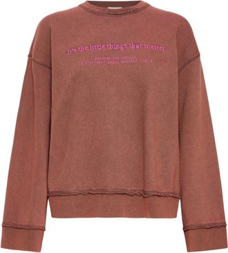 Ichi Felpe & Felpe con cappuccio - - Sweatshirts & Hoodies - Donna - Marrone - S