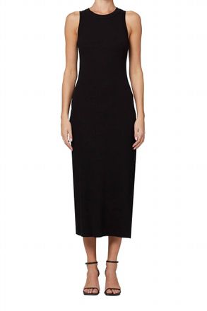 Citizens Of Humanity Isabel Rib Tank Dress In Black