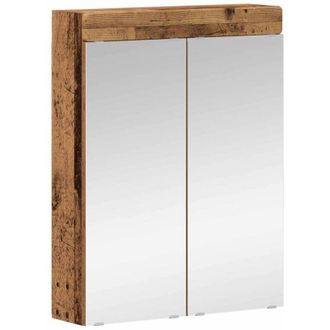 vidaXL Armario Con Espejo De Ba&ntilde;o Tulum Madera Vieja 60 X 16,5 X 78 Cm Vidaxl