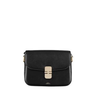 A.P.C. Cross Body Bags, female, Black, Size: ONE SIZE Grace Bag