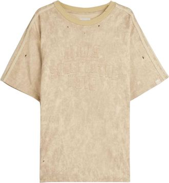 adidas x Song For The Mute 006 Logo Oversize T-Shirt Beige KC2753