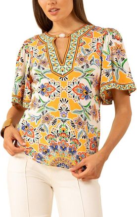 Hale Bob Giana Short Sleeve Top