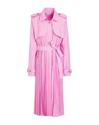 8 by YOOX RECYCLED POLY PLEATED MIDI TRENCH