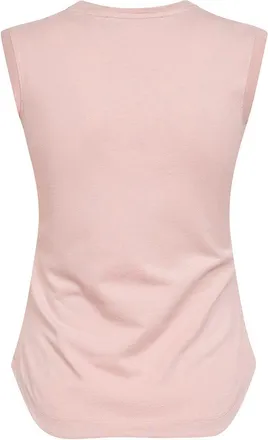 The Attico Womens Tank Top Reese Rose Cotton Pink