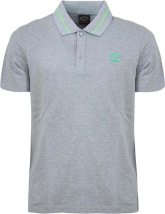 Paul & Shark Polo Shirts - Heren - Polos - Grijs - M - Katoen - Tops