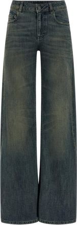 Balenciaga A Gamba Ampia Jeans