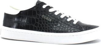 Guess Sneakers - Heren - Sneakers - Zwart - 37 EU - Leer - Schoenen