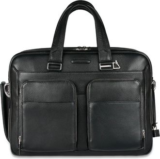 Piquadro Tassen, Heren, Zwart, ONE Size, Expandable laptop bag 15,6