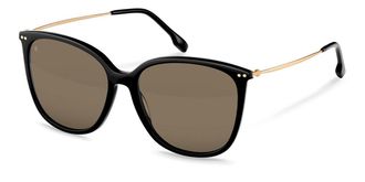 Rodenstock R3343 A151 Womens Sunglasses Black Size 58