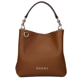 Gucci Damess Handtassen Bruin Leer