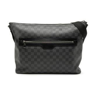 Louis Vuitton Pre-owned Cross Body Bags, female, Black, Size: ONE SIZE Pre-owned Crossbody Messenger Bag