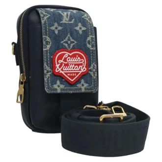Louis Vuitton Tweedehands Canvas Louis Vuitton tassen - Dames - Pre-owned - Blauw - Maat: ONE Size