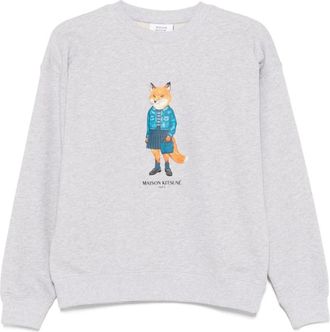 Maison Kitsun&eacute; Mujer, Sudaderas, Gris, Talla: S