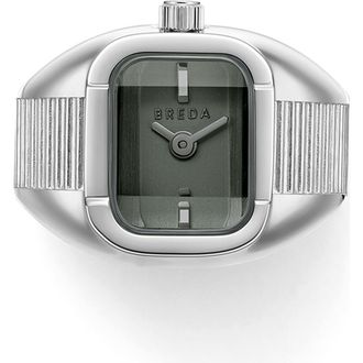 Breda Nocturne Time Ring, 16mm in Silver/smoke at Nordstrom