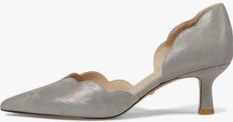 Pelle Moda Womens Keala Heel In Pewter Shimmer
