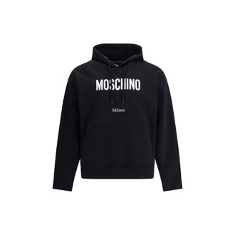 Moschino Black Cotton Mens Sweatshirt