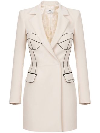 Elisabetta Franchi Blazerjurk - Beige