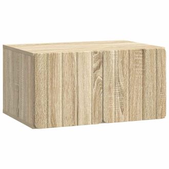 vidaXL Mueble Para Tv De Pared Roble Sonoma 59,5 X 41 X 30 Cm Vidaxl
