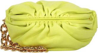 Bottega Veneta Mini leren heuptas - Dames - Clutches - Groen - ONE Size - Leer - Tassen