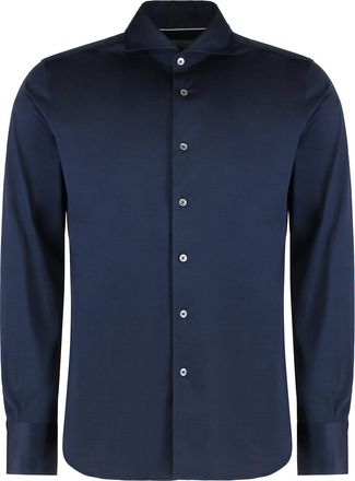Canali Shirt In Cotton