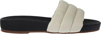 Kaanas Kaanas Timor Chunky Pool Slide Ivory S00070R-IVR Womens
