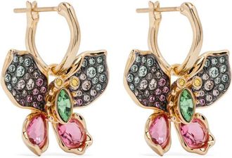 Swarovski Idyllia drop earrings - Gold