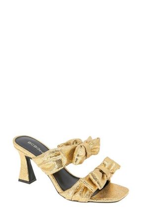 BCBGeneration Ramira Slide Sandal in Gold at Nordstrom, Size 11