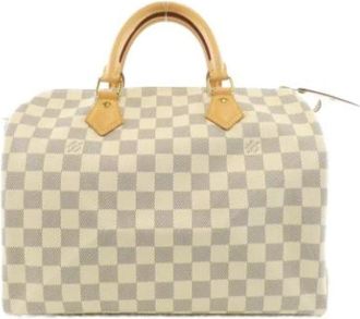 Louis Vuitton Pre-owned Boston Bag - Dames - Vintage Handtas - Wit - ONE Size - Vintage