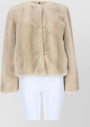 Max Mara faux fur jacket