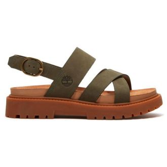 Timberland Clairemont Way Backstrap Sandal Sandalen f&uuml;r Damen | braun