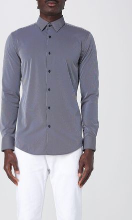 HUGO BOSS Camicia classica Boss in jersey a righe