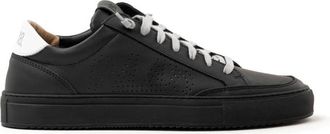 P448 Soho-M Black Sneakers - Heren - Sneakers - Zwart - 39 EU - Leer - Schoenen